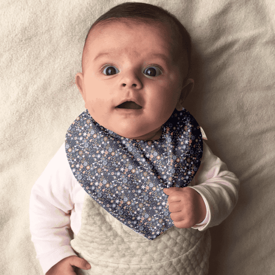 Bavoir bandana seventies