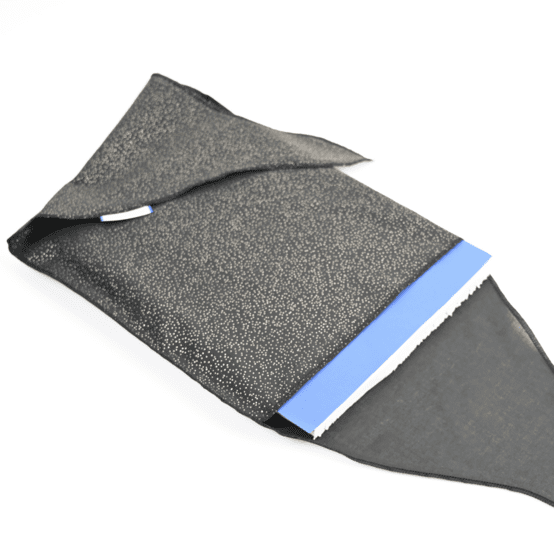 Fupochiki XL (29  x 34 cm) noir pailleté