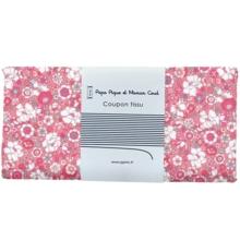 Coupon tissu 50 cm ex2338 mini fleuri rose blanc