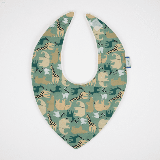 Bavoir bandana safari kaki