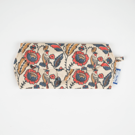 Etui à lunettes plumes d'été