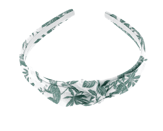 Serre-tête noeud jungle vintage