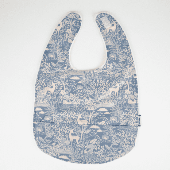 Bavoir tissu plastifié toile de biche
