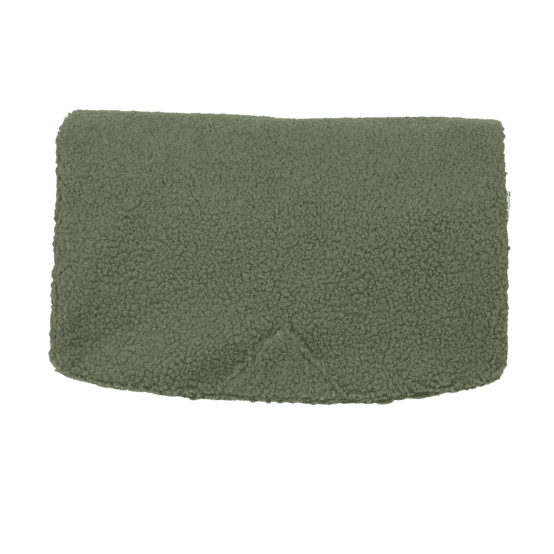 Rabat besace carré grand moumoute kaki