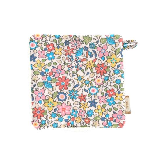 Carré Démaquillant Lavable mille et une fleurs