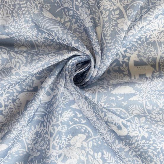Tissu voile toile de biche