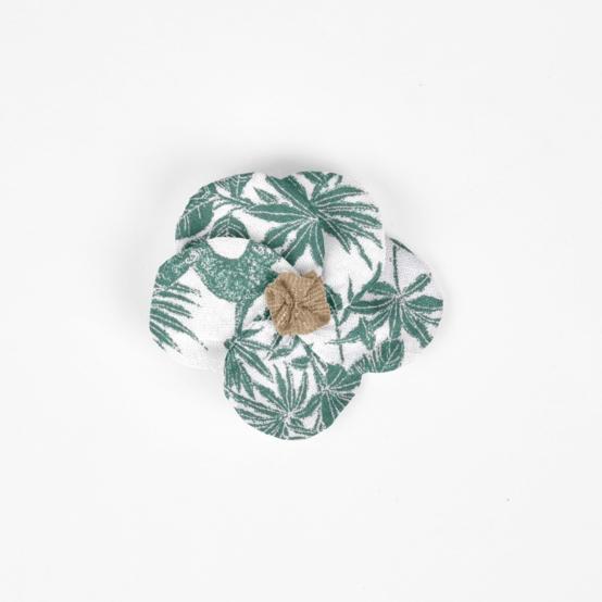 Petite Barrette Pétales de Fleur jungle vintage