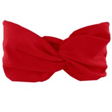 Bandeau Jersey Croisé Enfant rouge