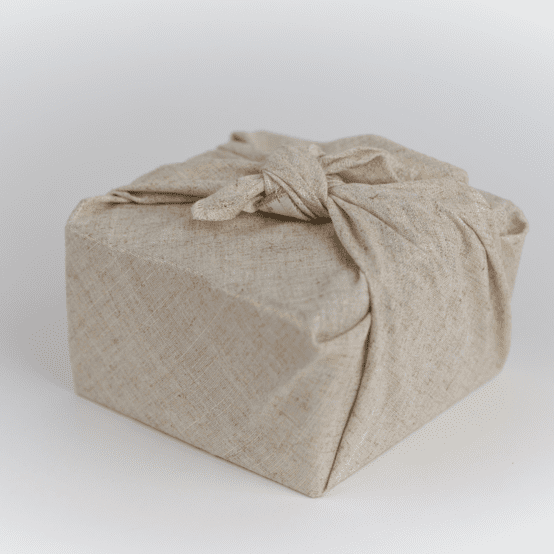 Furoshiki moyen 48 x 48 cm  lin pailleté