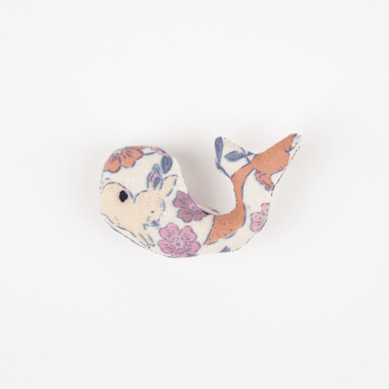 Barrette Baleine comptine enchantée rose