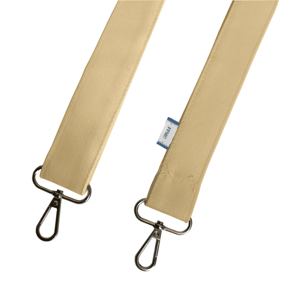 Bandoulière étroite camel