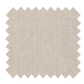 Tissu enduit  au mètre lin argenté