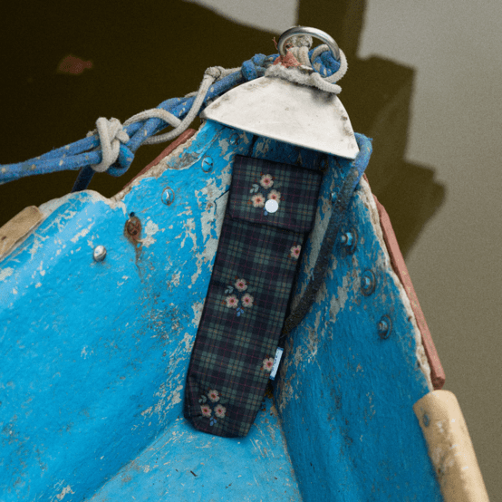 Pochette brosse à dents tartan fleuri