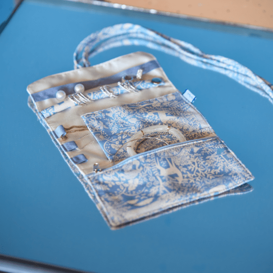 Pochette à bijoux toile de biche