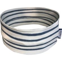 Bandeaux jersey rayure bleu pailleté