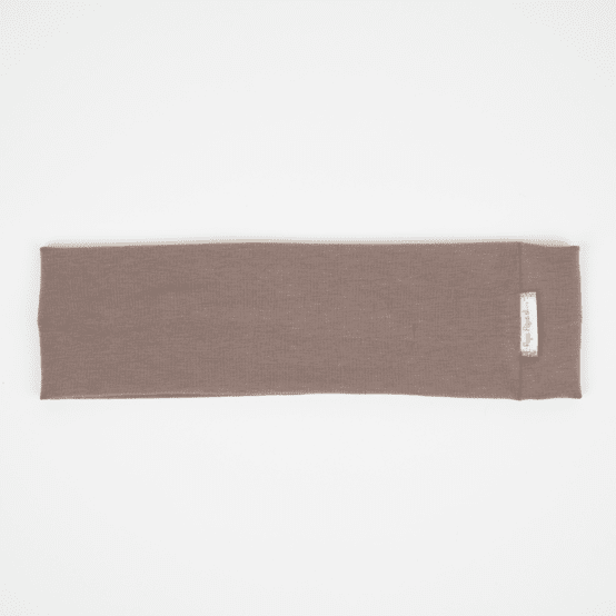 Bandeau jersey marron glacé