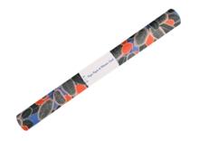 Coupon tissu enduit de 35cm  kumquat party