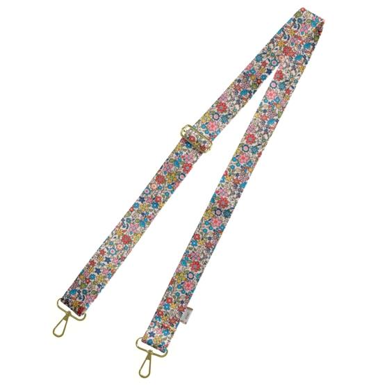 Bandoulière étroite mille et une fleurs