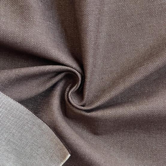 Tissu épais au mètre jean chocolat