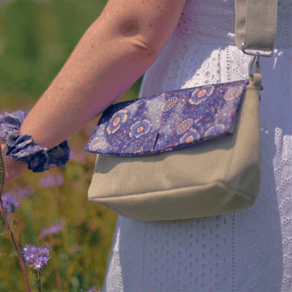 Rabat sac compagnon lavandula