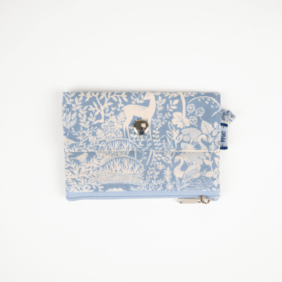 Mini pochette porte-monnaie toile de biche