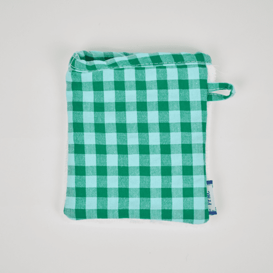 Mini-Gant Démaquillant vichy vert menthe