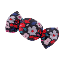 Petite barrette mini bonbon romance fleurie