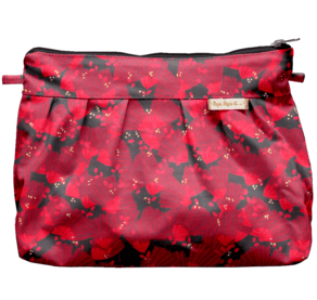 Pochette plissée féérie fuchsia