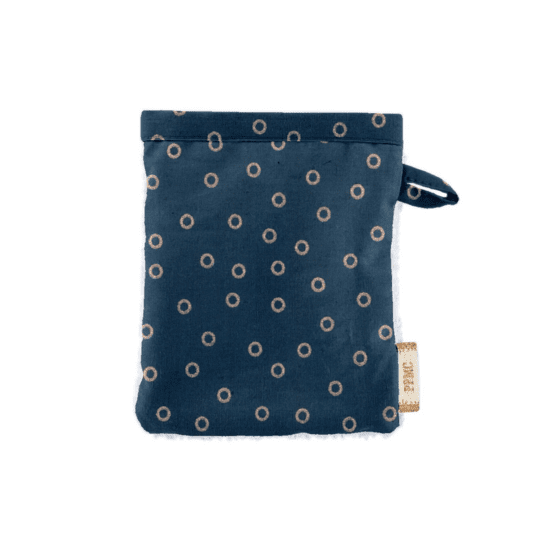 Mini-Gant Démaquillant bulle bronze marine