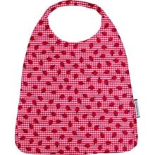 Serviette enfant élastique vichy coccinelle