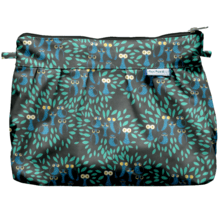 Pochette plissée chouettes