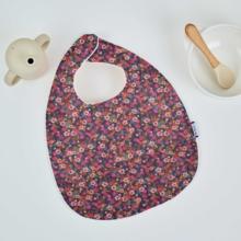 Bavoir tissu plastifié hippie fleurie