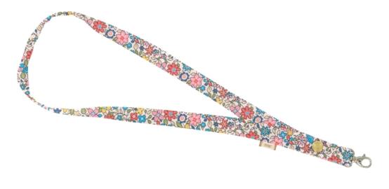 Porte-clés collier mille et une fleurs