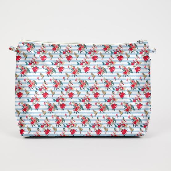 Trousse de toilette horizons fleuris