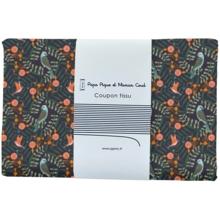 Coupon tissu 1 m birdy