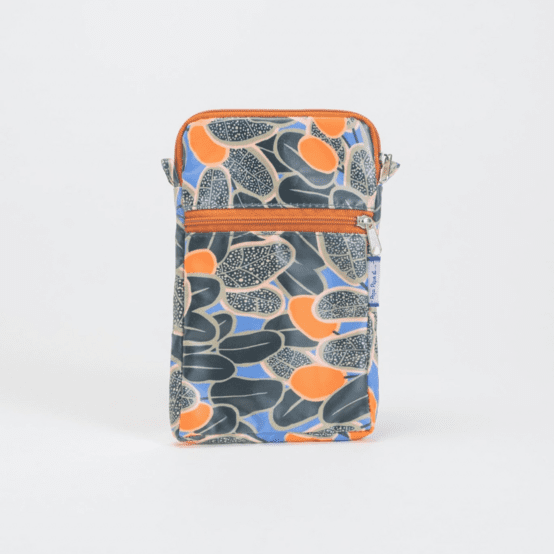 Pochette téléphone matelassée kumquat party