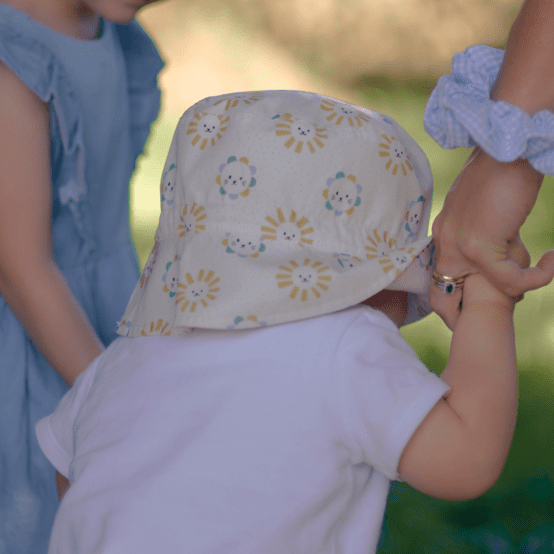 Chapeau de soleil enfant lionceau