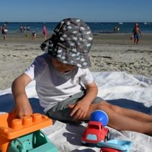 Chapeau soleil charlotte jurassic dino marine