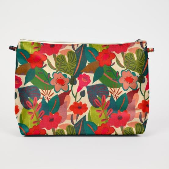Trousse de toilette fleurs des iles