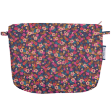 Pochette tissu hippie fleurie