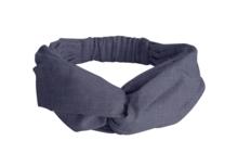 Bandeau croisé enfant jean fin