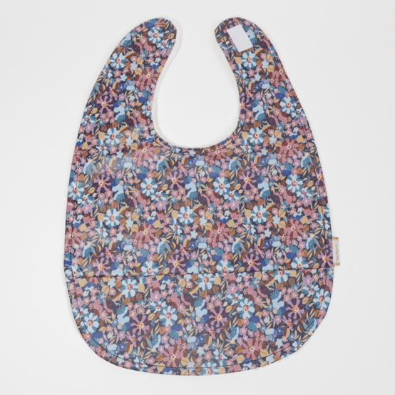 Bavoir tissu plastifié bloom 70