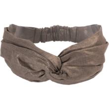 Bandeau croisé lin cuivré