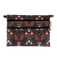 Pochette plate Aloïs casse noisette