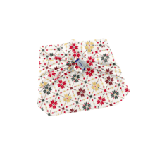 Furoshiki petit 35 x 35 cm ex2318 géometrique scandinave or écru