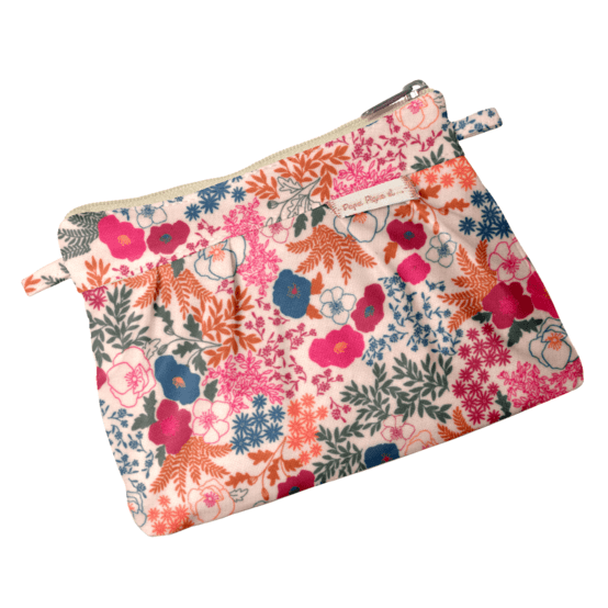 Mini pochette plissée parfum d'antan