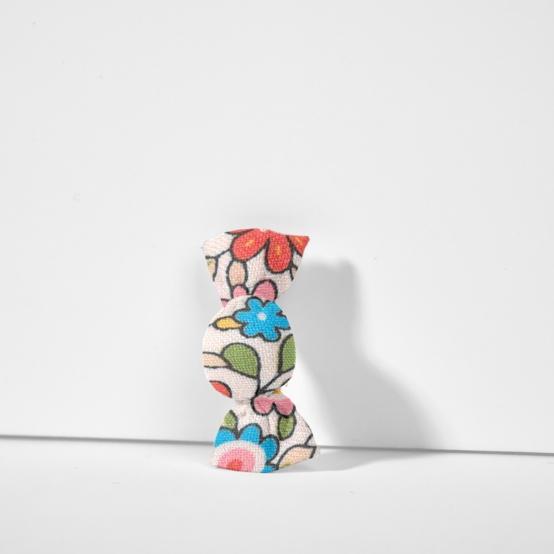 Petite barrette mini bonbon mille et une fleurs