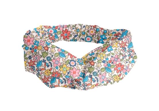 Bandeau croisé enfant mille et une fleurs