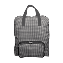 Sac à dos pliable Gaby vichy noir