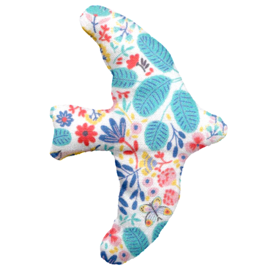 Barrette Hirondelle champêtre bleuté